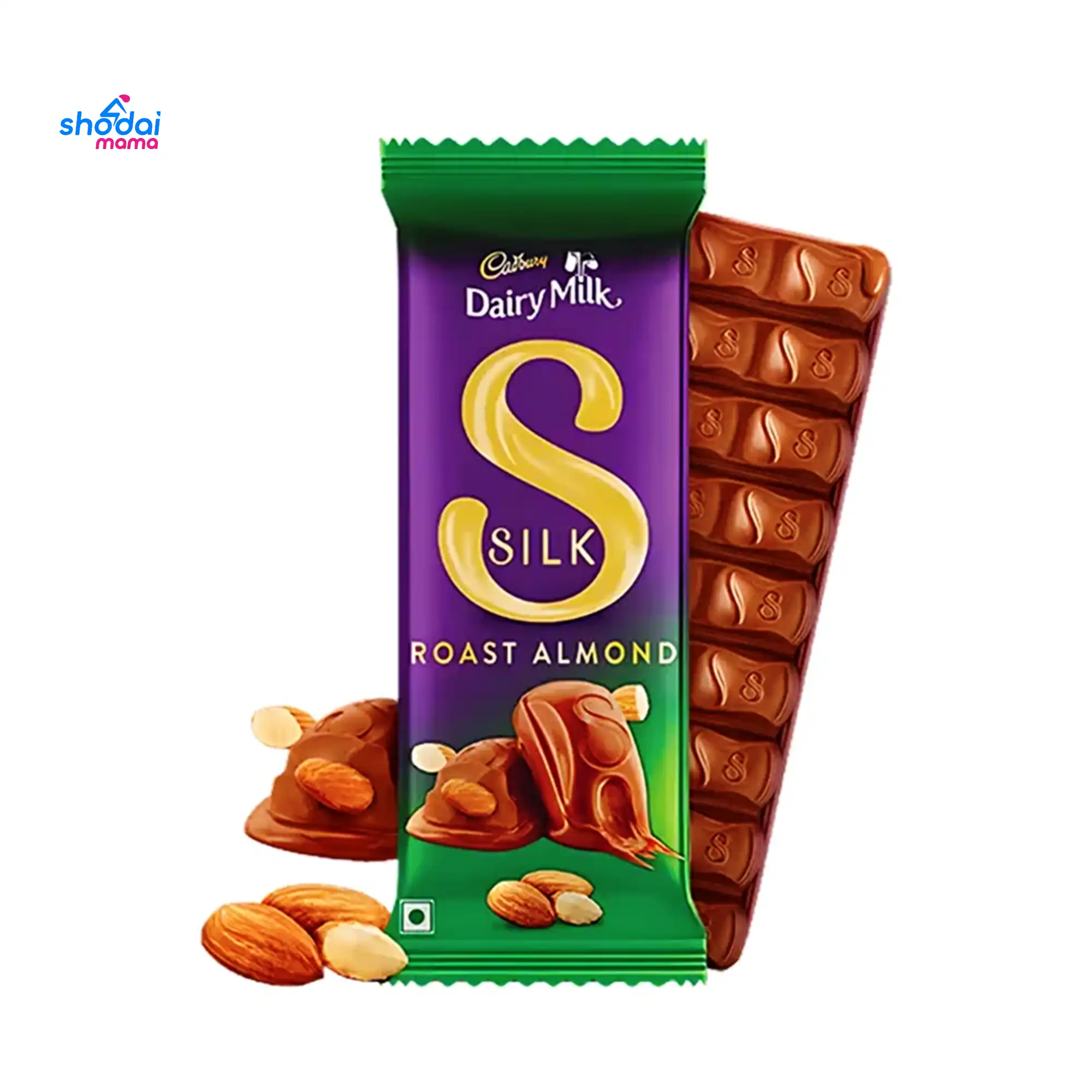 Cadbury Dairy Milk Silk Roast Almond Chocolate Bar 58gm